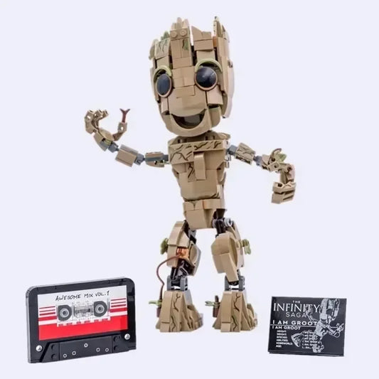 I AM Baby Groot Guardians Galaxy Lego